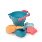 贝恩施儿童沙滩玩具套装玩沙子决明子宝宝戏水沙池挖铲子工具沙漏