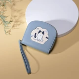 Короткий бумажник, сумка, кошелек с молнией, в корейском стиле