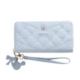 Бумажник, длинная сумка через плечо, модный вместительный и большой кошелек с молнией