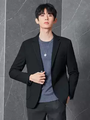 Suit jacket men's casual suit Korean fashion slim top single autumn and winter New Youth handsome suit