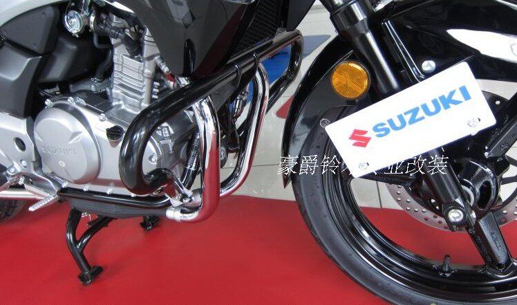 Suitable for Suzuki GW250 S locomotive bumper improvement modified competitive travel version rear shelf tail box rack