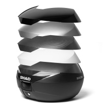 SHAD SHAD tail box color cover SH29 SH33 SH39 SH40 SH45 SH48 color shell decorative shell