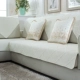 vải bông sofa đệm trượt bông đệm Four Seasons chung phòng khách nhỏ gọn kết hợp của bộ sofa gỗ rắn khăn che - Ghế đệm / đệm Sofa đệm sofa