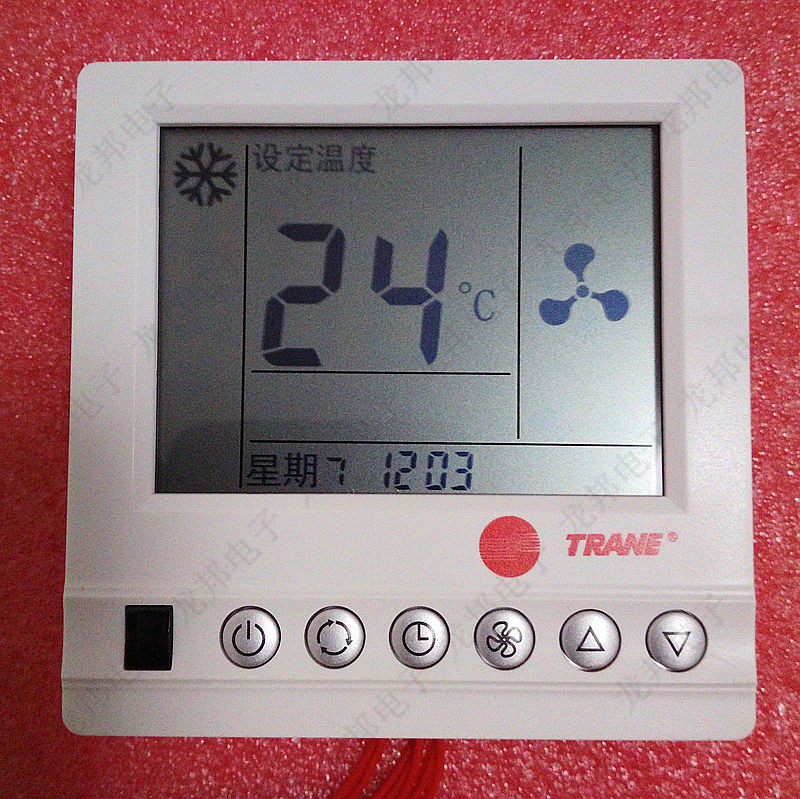 TRANE Turing central air conditioning temperature controller ventilator coil temperature-controlled switch wire controller operation panel