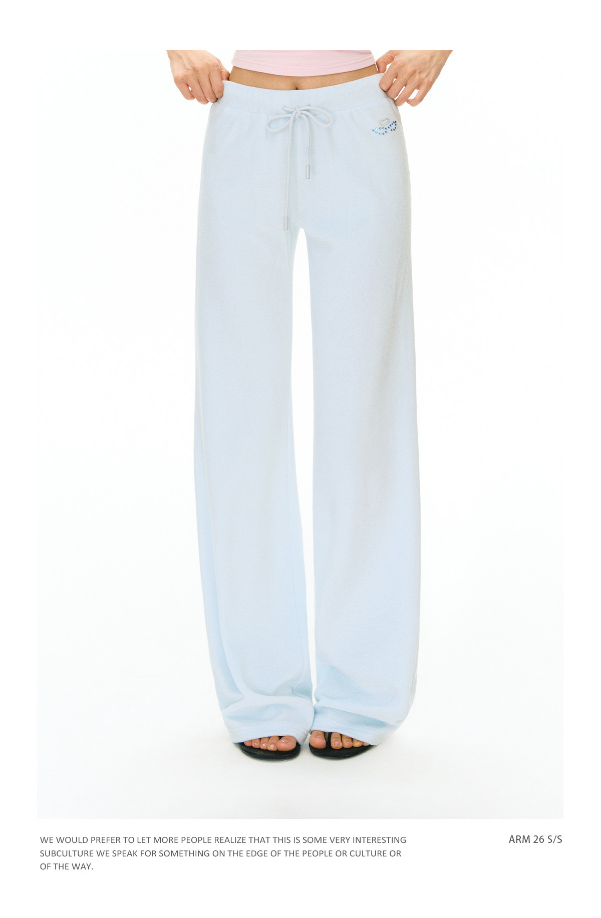 ARISEISM Zip-Up Cropped Sweatshirt Set