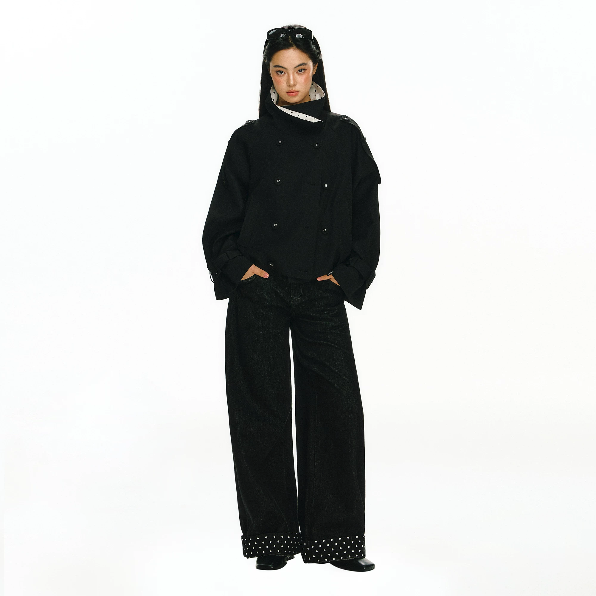 Аризизм ретро дизайн полупериодическая куртка, американский стиль, тренд сезона
