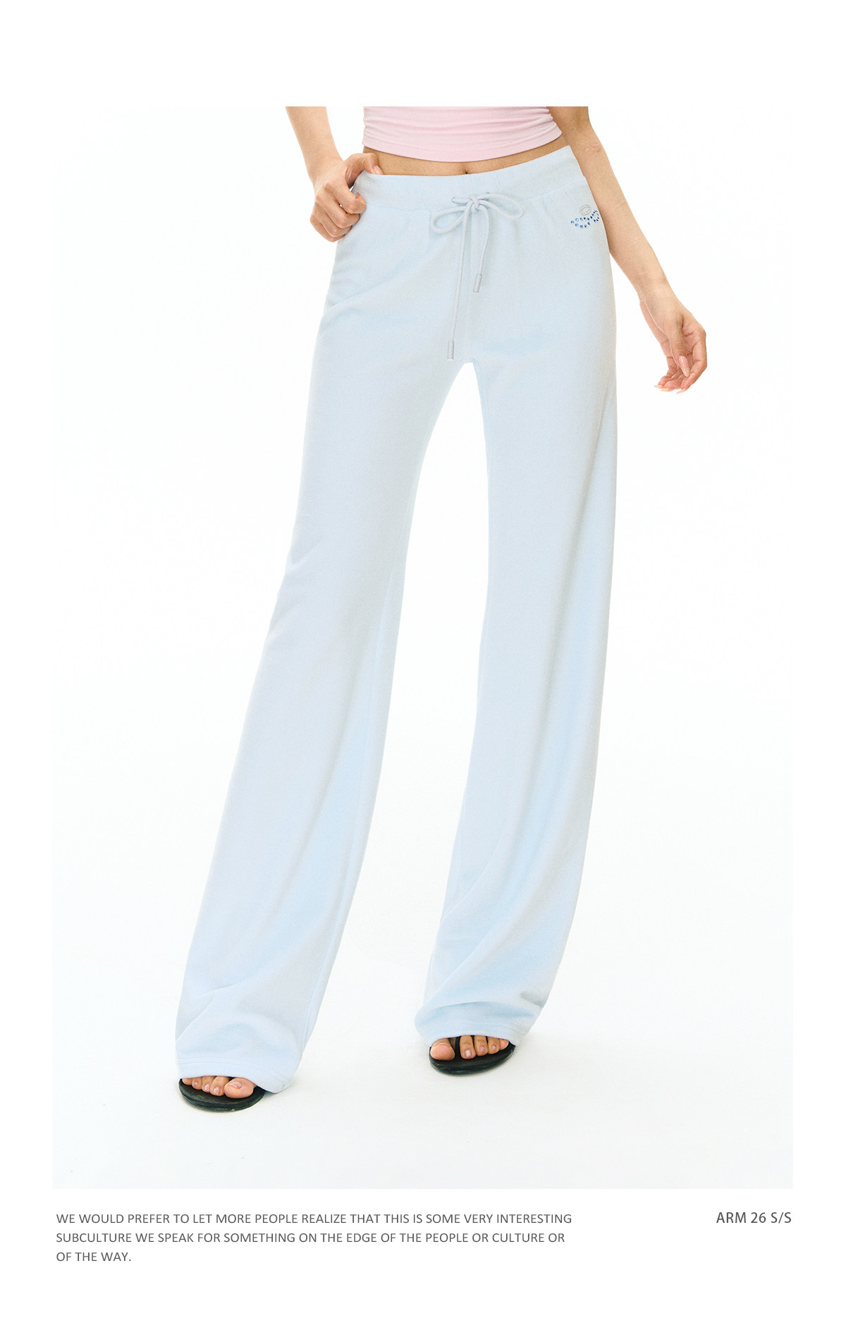 ARISEISM Zip-Up Cropped Sweatshirt Set