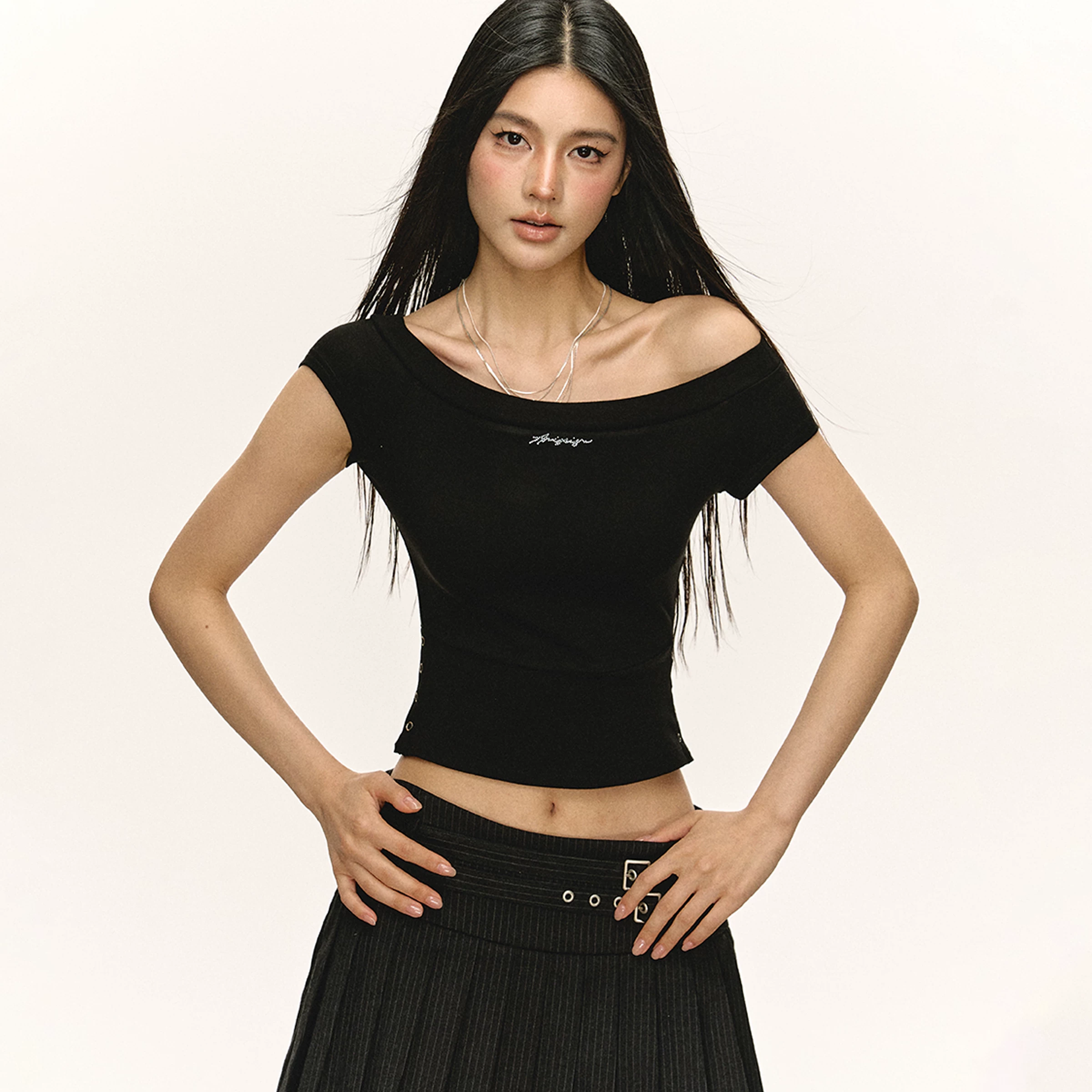 Дизайн Ariseism Retro летняя футболка с коротким рукавом, американский стиль, slim fit, тренд сезона