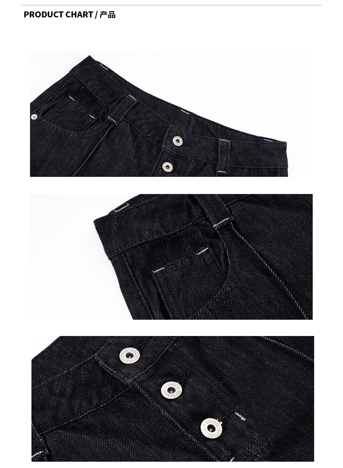 ARISEISM Retro Low-Rise Wide-Leg Jeans