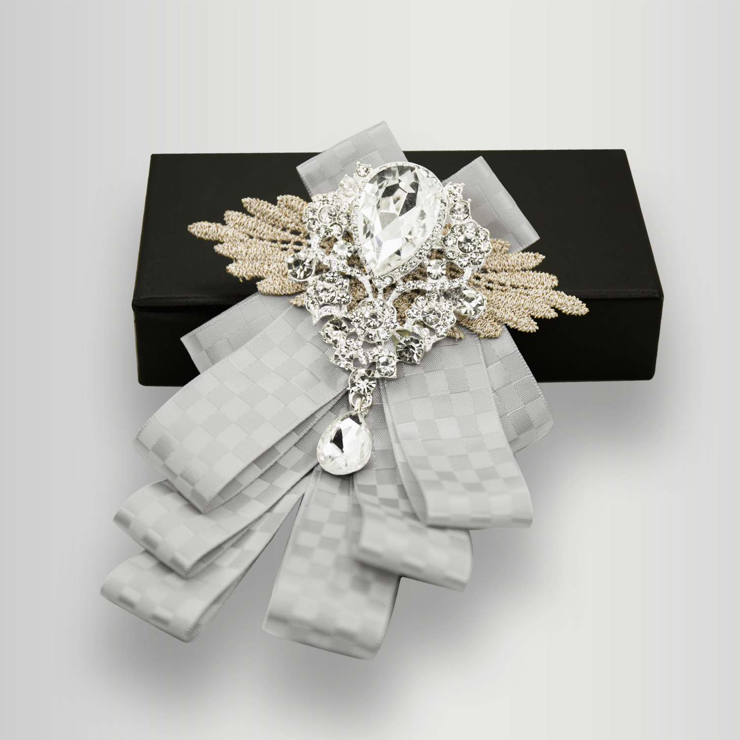 Imo children's suit English style children's bow tie flower girl bow tie piano performance show bow tie host bow tie