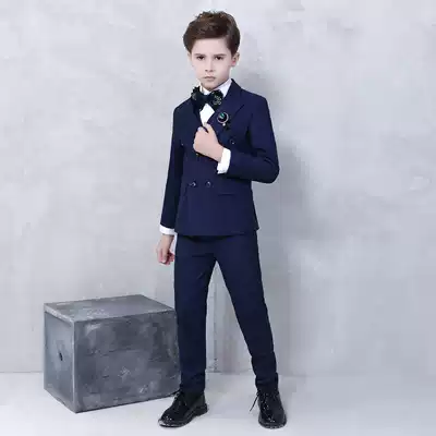 imo children's suit Boys ' suit British catwalk piano performance suit Middle and senior children's host dress Flower girl suit