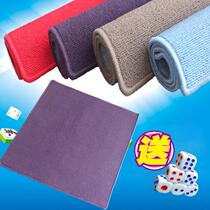Table mat for playing cards Poker blue square washable 73 red modern European simple ring velvet tablecloth rub