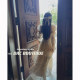 DAC2022 autumn new French retro court style round neck bubble long-sleeved princess dress fairy dress