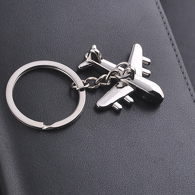 Airplane Keychain, Creative Metal Keychain, Fighter Jet Key Pendant, Aviation Small Gift Souvenir Airplane Keychain, Creative Metal Keychain, Fighter Jet Key Pendant, Aviation Small Gift Souvenir
