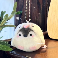 Белая птица пингвин -7 см.