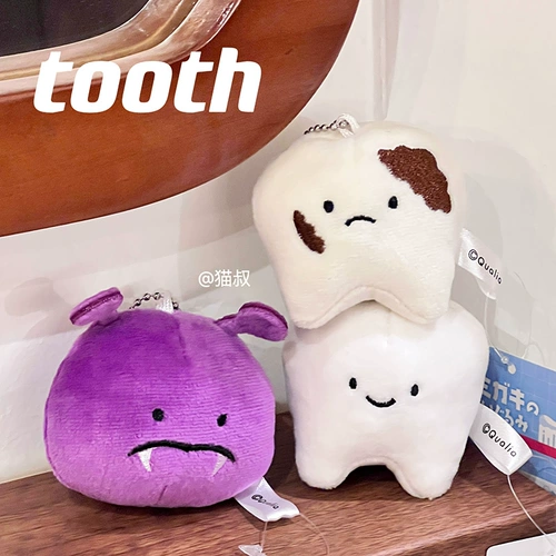 Брендовая мультяшная плюшевая зубная щетка, кукла для влюбленных, подвеска, креативная зубная паста, защита от кариеса