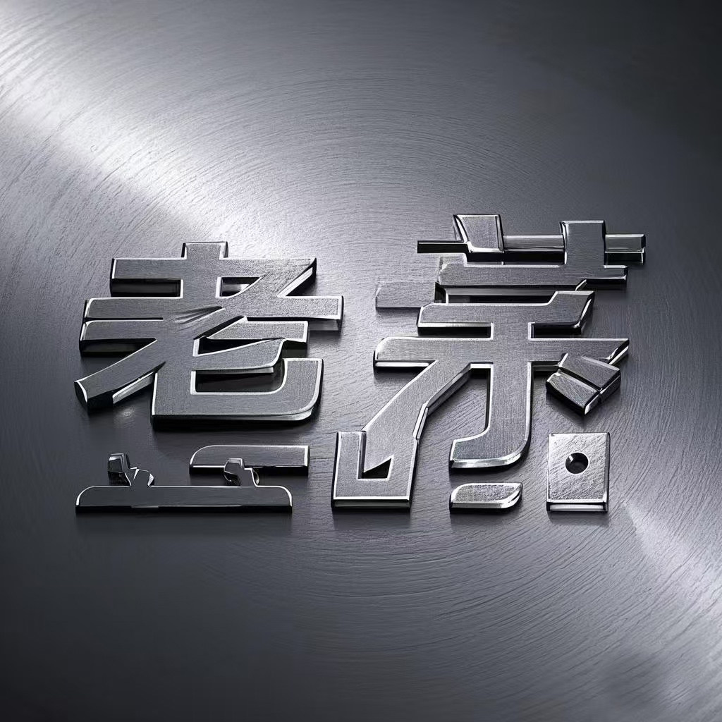 老茅横机配件批发中心的LOGO