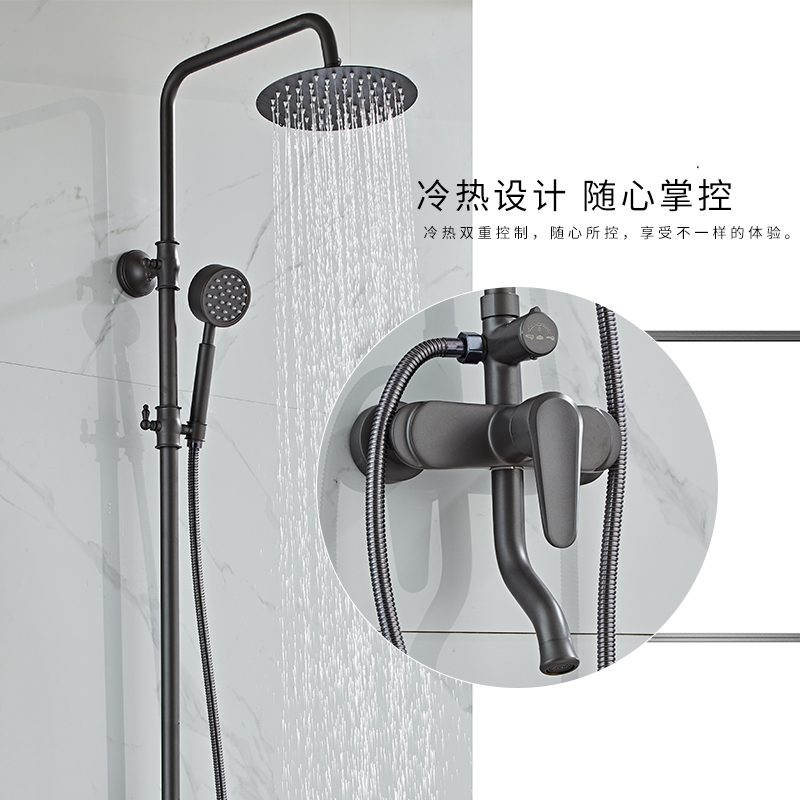 Makeup Room Shower Shower SHOWER SUIT HOME BATHROOM SHOWER SPRAY HEAD SUIT HANGING WALL TYPE STAINLESS STEEL SHOWER SHOWER
