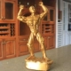 Thể hình Cơ bắp Người đàn ông Trang trí Cuộc thi Thể hình Trophy Boxer Nhân vật Tượng Điêu khắc Trang trí Phòng tập thể dục