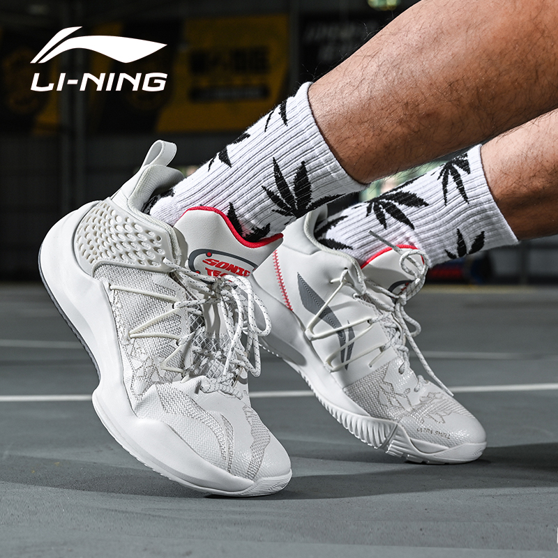 Li Ning Sound Speed 8TD Basketball Shoe Men's Shoe Wade Way 9 Anti-slip wear and low Gang sneaker men's shiny 6 Yu Shuai