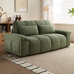 Renyou Intelligent Electric Sofa Bed Foldable Dual-purpose Multifunctional Study Small Apartment Living Room Straight 2025 New arrival