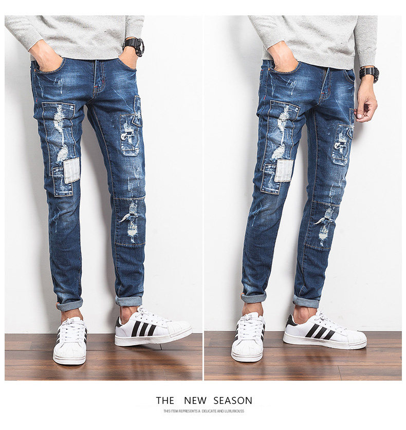 Jeans pour jeunesse JIACZULIOU pour Quatre saisons - Ref 1469688 Image 33