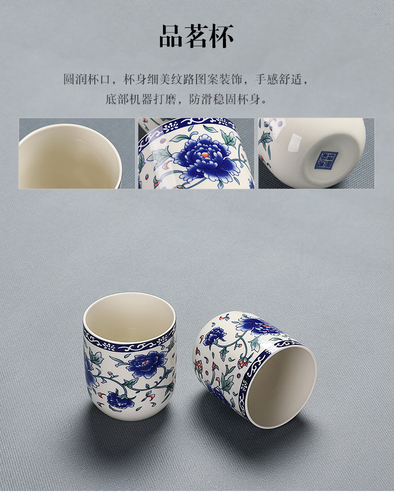 Really hold large girder pot of Chinese tea set a complete set of ceramic teapot cool kung fu tea kettle dry terms plate