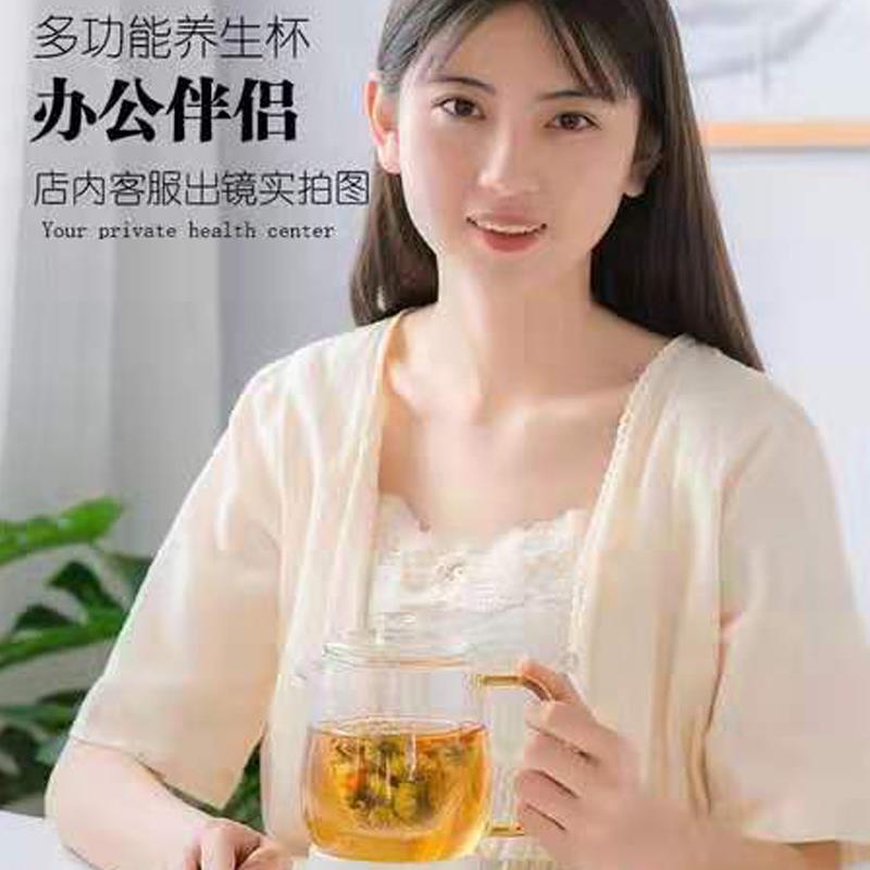 Really hold English afternoon fruit with thick glass domestic high - temperature tea sets curing pot of belt filter to boil
