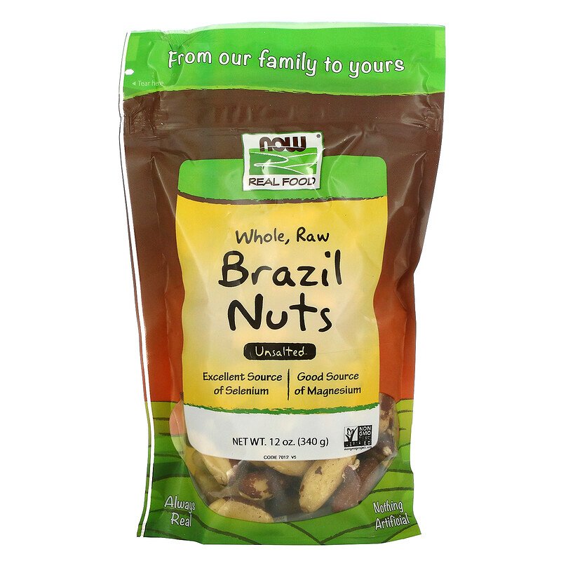 Spot USA Now Foods Brazil Nut Raw Brazil Nut Abalone Nuts Desert Nuts 340g