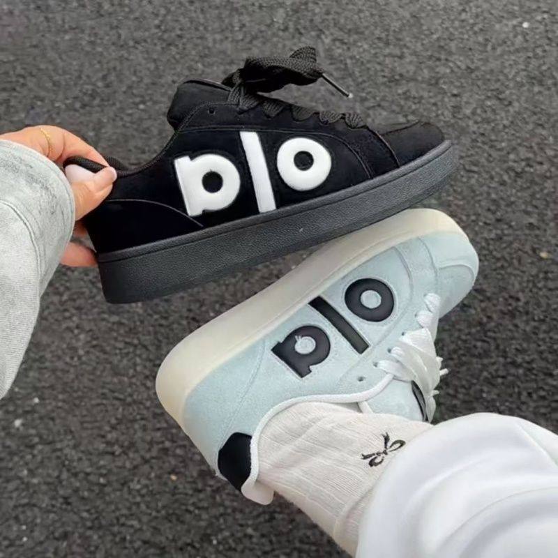 35-43 New Chinese Style Niche Ins Trendy Bread Fashion Women's Shoes Campus Retro Casual Skateboard Shoes