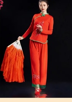 Festive dance costumes new Yangko costumes waist drum costumes dance costumes square dance suits dance costumes performance costumes