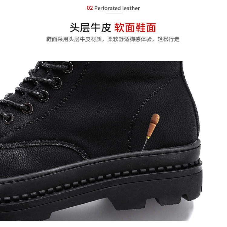 Winter Martin ủng nam cao, giày bốt ngắn giầy cao cổ nam