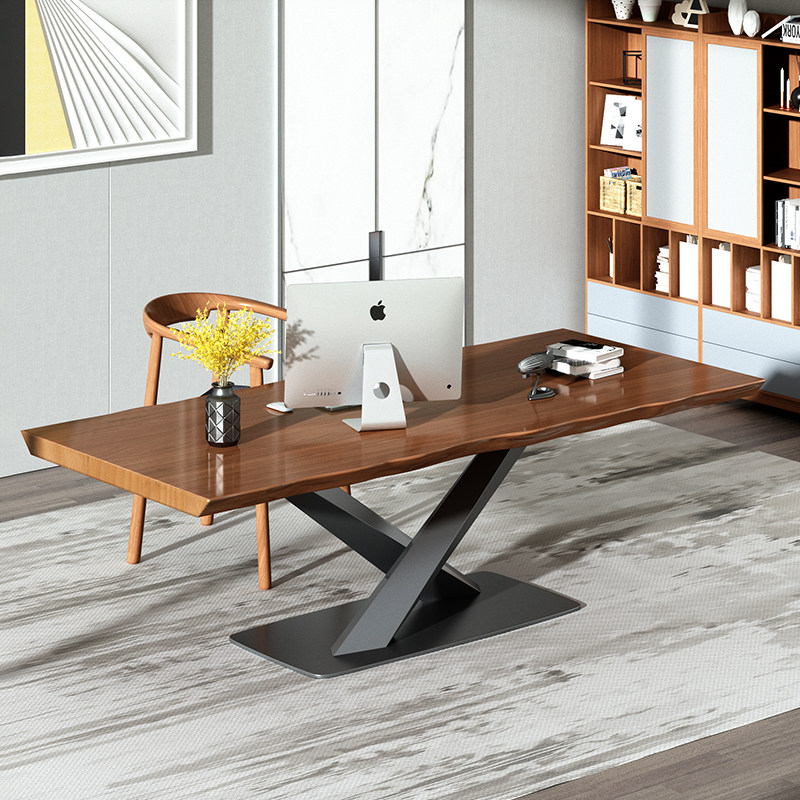 Nordic solid wood computer desk Desktop minimalist modern desk subbedroom student desk Home Easy desk