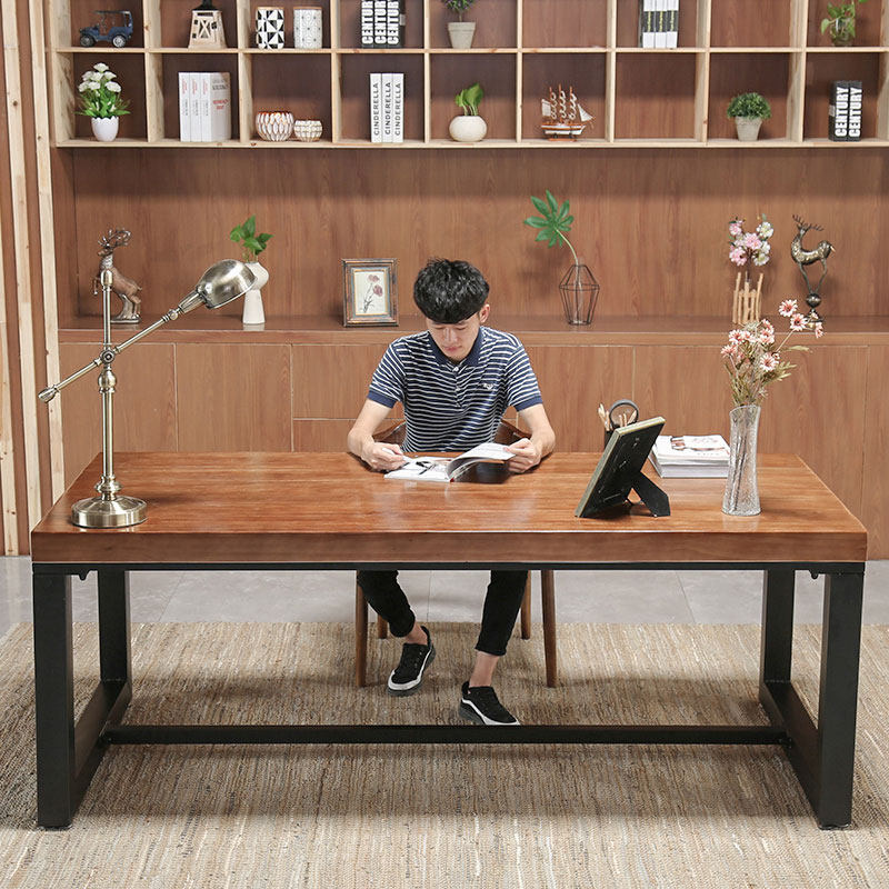 Nordic Computer Desk Style Desk Home Solid Wood Table Minimalist Modern Desk Student Desk Desk Desk Bedroom