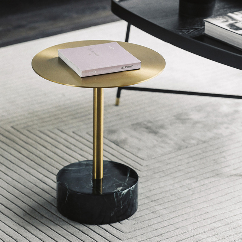 Nordic Rockboard Small Tea Table home Living room Edge a few brief modern round several small family gusto-style light and luxurious tea table