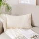 Gối Màu Rắn Corduroy Sofa Eo Gối Ghế hình chữ nhật Lumbar Xe Đệm Giường Gối Không Có Lõi chăn gối 2 trong 1