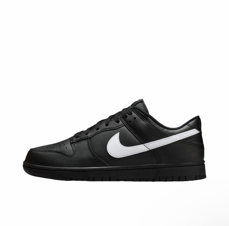Nike Dunk Sneakers Classic Retro Versatile Black/Pure White Io7606-010 Hunan Cw Warehouse