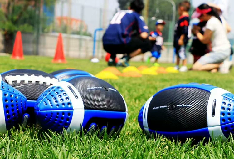 Bóng đá da mềm không trơn trượt mới 3 6 9 Bóng đá da trẻ em và thanh thiếu niên dành cho người lớn Rugby và bóng bầu dục