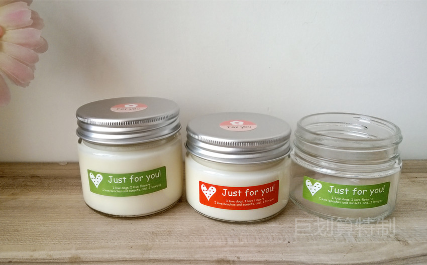 Vỏ nhôm chịu nhiệt độ cao 150 200 300ml pudding cốc sữa chua chai nướng khuôn thủy tinh cốc sữa chua cốc mứt chai - Tự làm khuôn nướng khuôn oval