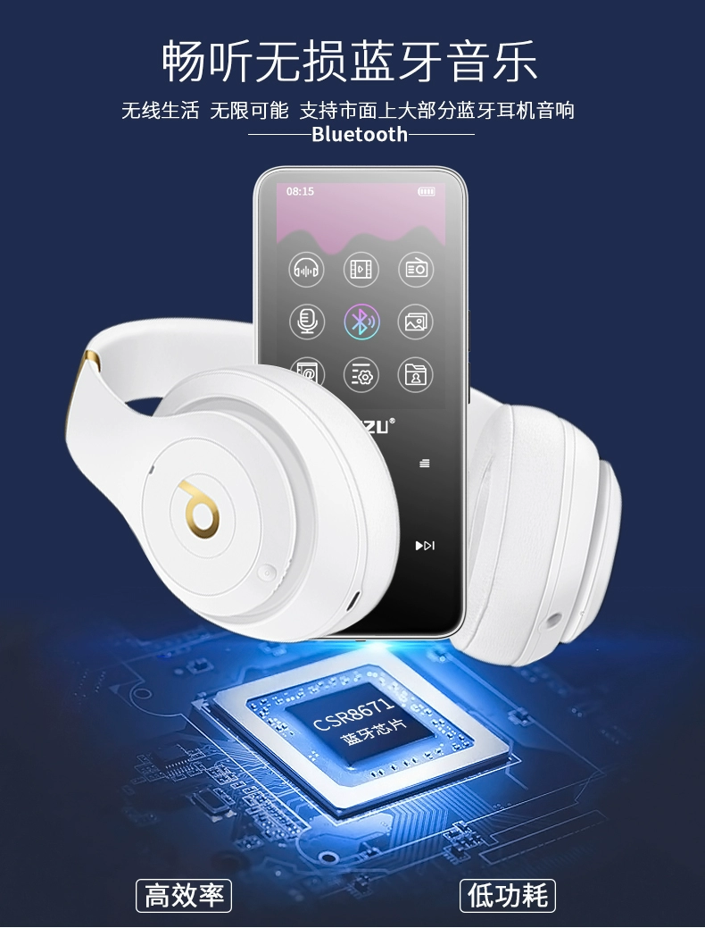 Original RUIZU D10 Sport Bluetooth MP3 Player 8gb with 2.4 In touch Screen FM,Recording,E-Book,Clock,Built-in speakers sony mp3 player