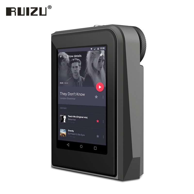 Ruizu Mastering Grade DSD Lossless Music mp3 Player Audiophile Grade National Brick Hifi Small Compact High Sound Quality Portable Walkman Student Insert Card Listening To The Song Artifact Touch Screen MP3