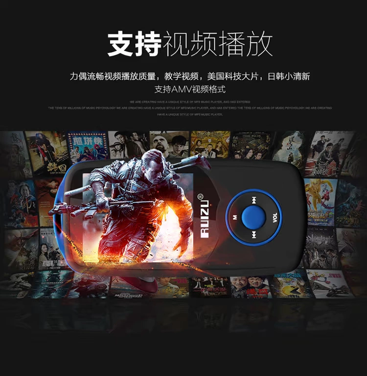 Máy nghe nhạc MP3 Bluetooth Sharp X06 Bạn có thể đọc Bản ghi lặp lại thẻ sinh viên MP4 - Máy nghe nhạc mp3
