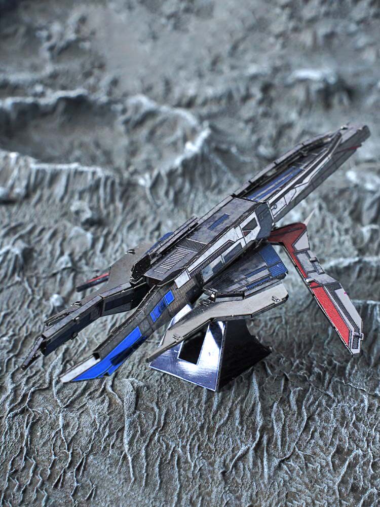 Steel mold like metal DIY assembly model 3D Cubism puzzle quality effect Color Turan cruiser New products-Taobao