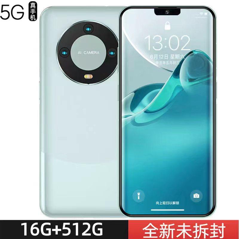 16 + 512G подлинный M60 full Netcom 5G дешевый игровой смартфон по студенческой цене, 100 юаней, запасной Android для пожилых людей Изображение 1
