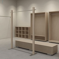 Clothing store display rack birch marine board floor rack womens clothing store stainless steel island clothes hanger display rack