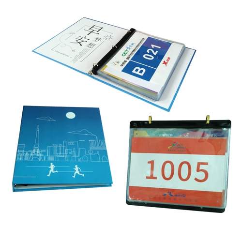 Креативный межстраничный фотоальбом, спортивный марафон, бег, номерной знак, фото, канцелярские товары, живопись, фотоальбом