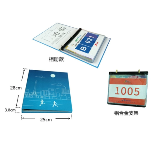 Креативный межстраничный фотоальбом, спортивный марафон, бег, номерной знак, фото, канцелярские товары, живопись, фотоальбом