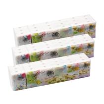 Day phase moon handplan paper student mini portable facial tissue paper draw 3 logs each 18 packs a total of 54 packets