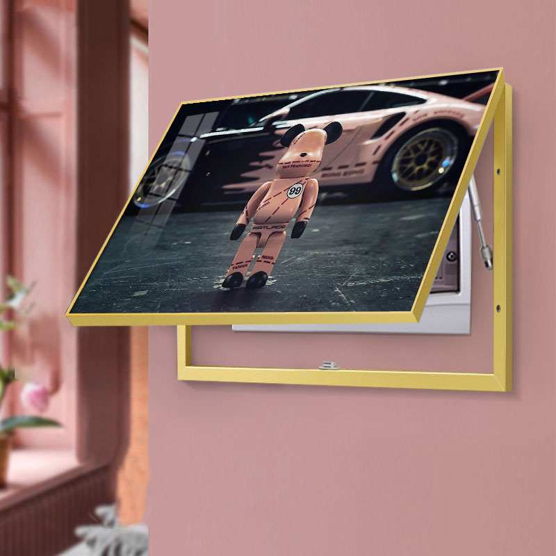 Residence Painting New Electric Meter Box Decoration Painting Kaws Violent Bear Hanging Painting Distribution Box Total Switch Shielded Mural Free From Punching