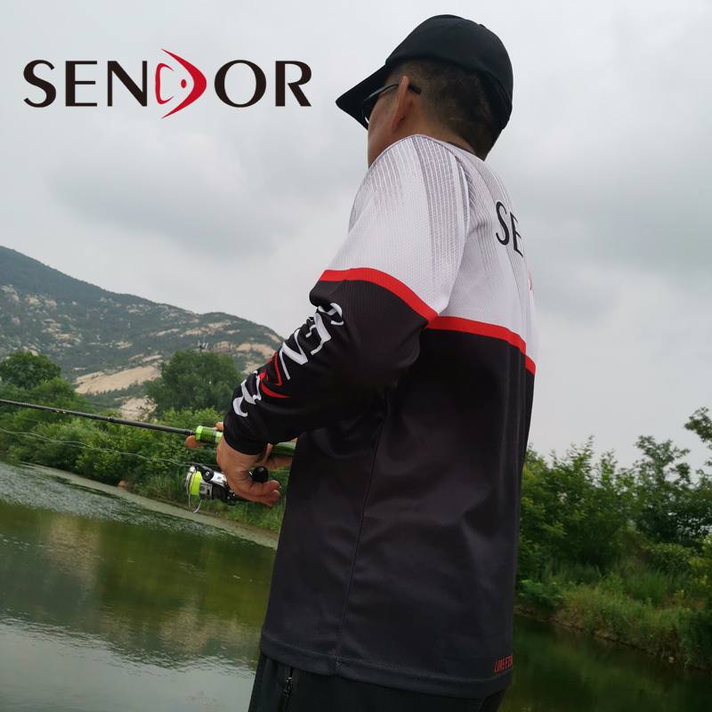 Fishing clothing sunscreen dry and breathable long sleeve men outdoor sports clothing anti-mosquito sunscreen
